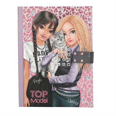 TOPMODEL DIARIO CON CÓDIGO SECRETO REBEL KITTY