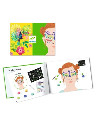 Estuche Pinta Caras Río de Janeiro de Djeco - Set de Maquillaje Infantil