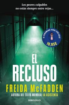El recluso de Freida McFadden - Novela Negra Edición Bolsillo