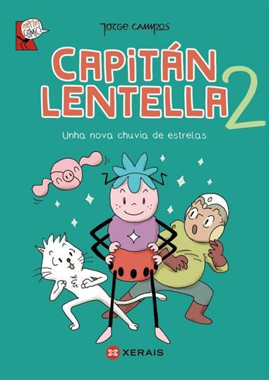 CAPITÁN LENTELLA 02. UNHA NOVA CHUVIA DE ESTRELAS-PLAN LECTOR 2024 PRIMARIA 1º Y 2º