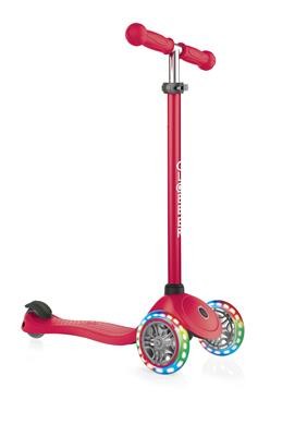 GLOBBER PATINETE PRIMO LUCES ROJO