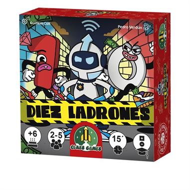 JUEGO DE CARTAS DIEZ LADRONES