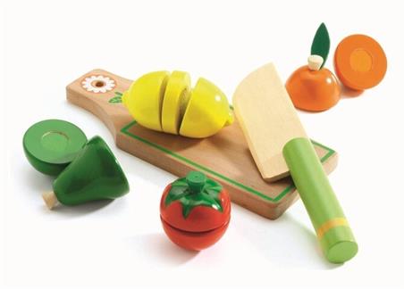 IMITACIÓN FRUTAS Y VEGETALES PARA CORTAR