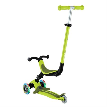 GLOBBER PATINETE EVOLUTIVO GO UP ACTIVE LUCES VERDE LIMA