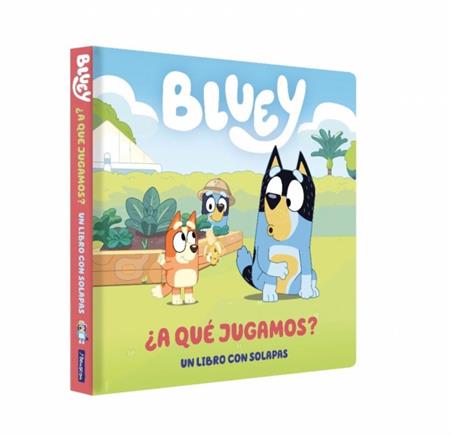 BLUEY. A QUE JUGAMOS. UN LIBRO CON SOLAPAS