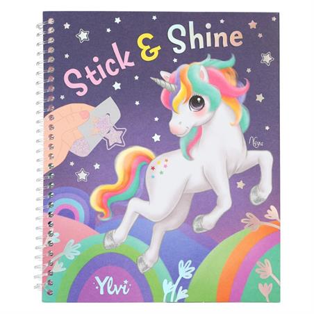 YLVI LIBRO PARA COLOREAR STICK & SHINE