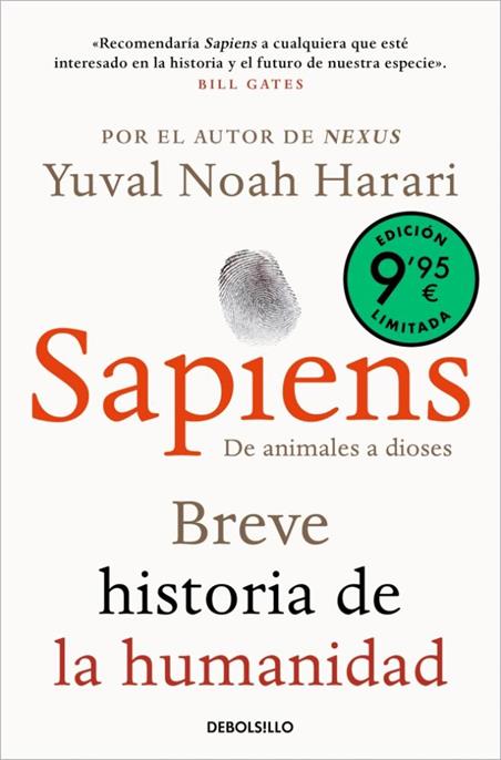 SAPIENS - BREVE HISTORIA DE LA HUMANIDAD EDICIÓN BOLSILLO