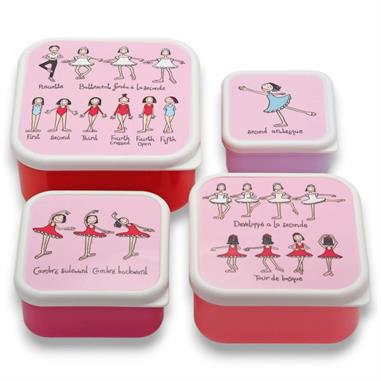 SET 4 SNACKS BOX BALLET