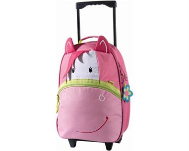 MALETA TROLLEY INFANTIL CABALLO LUNA