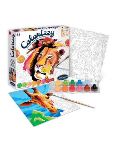 COLORIZZY COLOREAR POR NÚMEROS SABANA