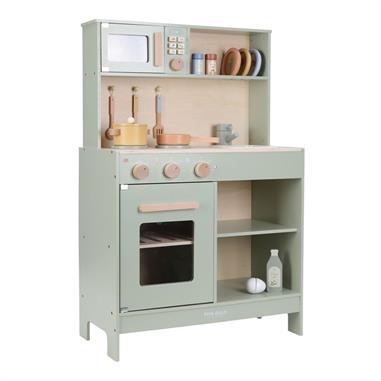 COCINA DE MADERA COLOR MENTA FSC LITTLE DUTCH